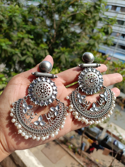 Antique Chandbali Earrings