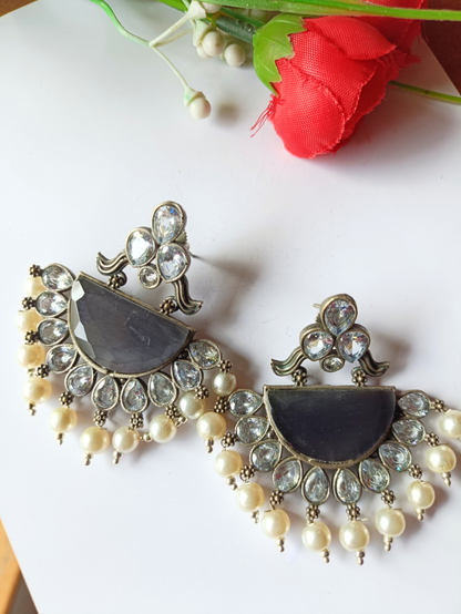 Sharmika Chandbali Earrings