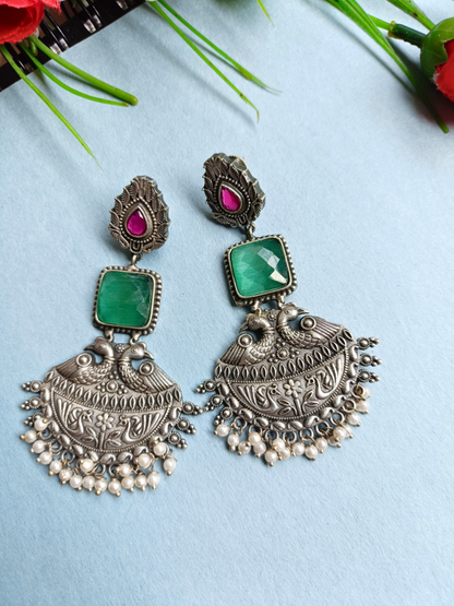 Parineeti Mint Dangler Earrings