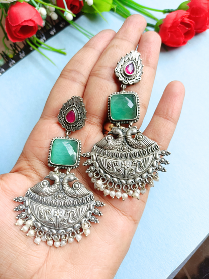 Parineeti Mint Dangler Earrings