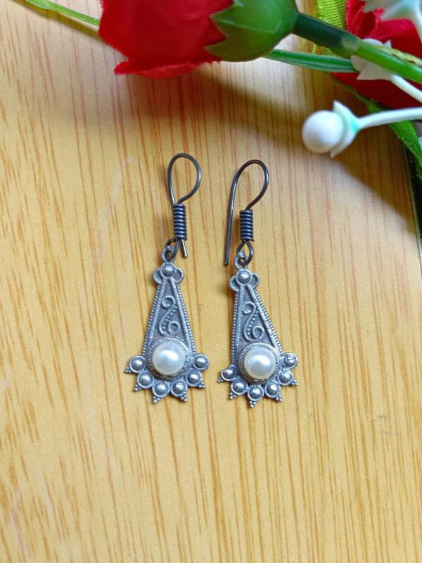 Pearl Hook Earrings