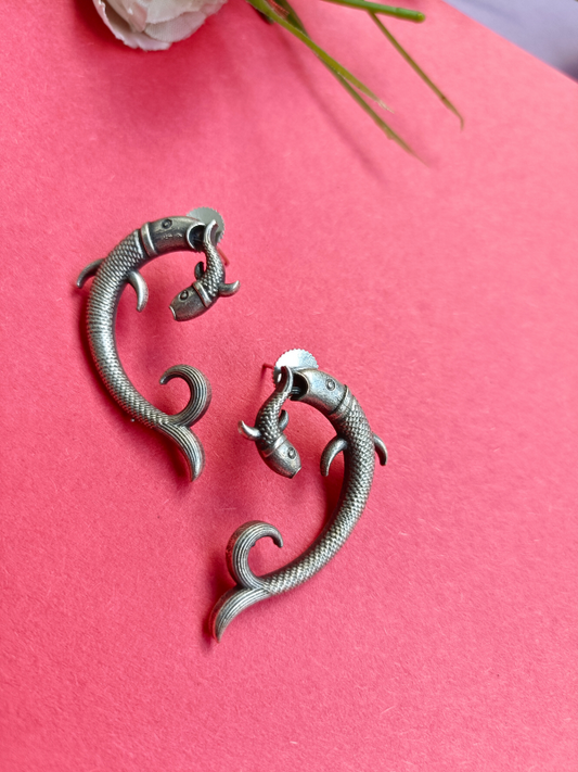 Antique Fish Earrings