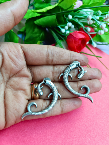 Antique Fish Earrings