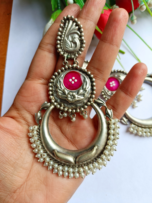 Manatham Chandbali Earrings