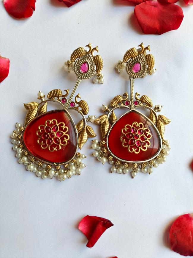 Geet Dual Tone Earrings