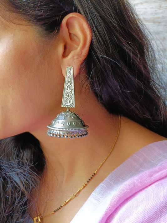 Anvi Ethnic Jhumka Earrings