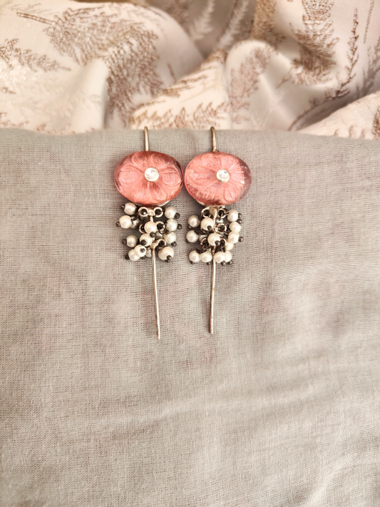 Carving Stone Needle Earcuff