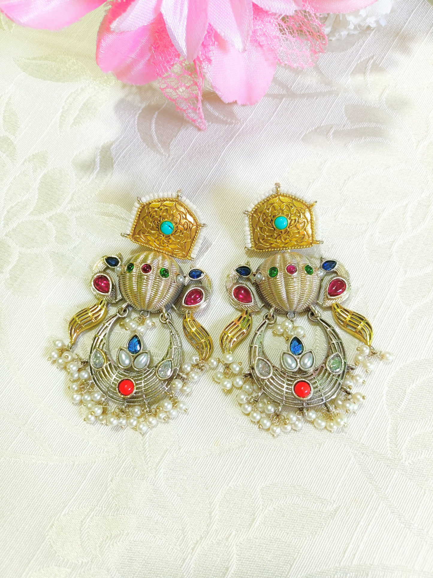 Alia Designer Statement Earrings