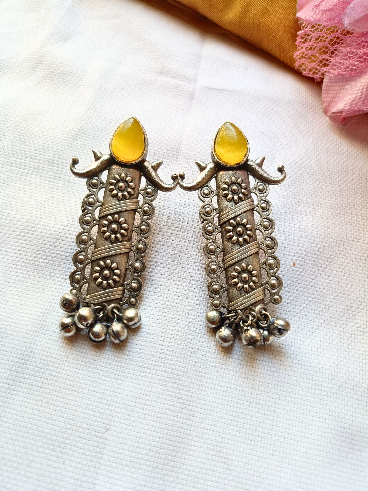 oxidised earrings