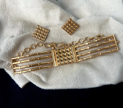 Geometric Tribal Necklace Set