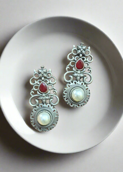 Pearl Stud Earrings