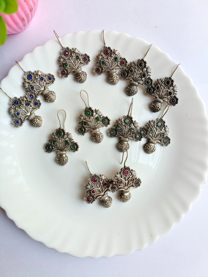 Flower Hook Earrings