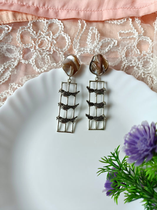 Baruq Pearl Antique Earrings