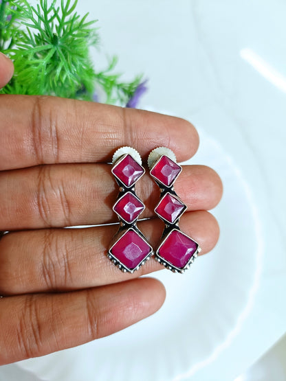 Eira Stone Earrings