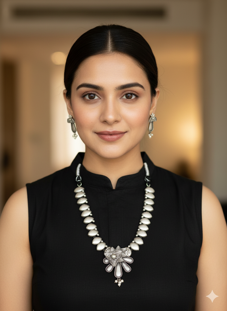 Floral Elegance Necklace Set
