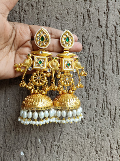 Lajja Jhumka Earrings