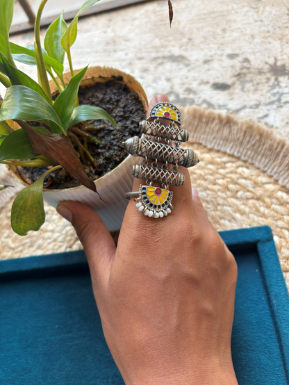 Dual-Band Statement Ring