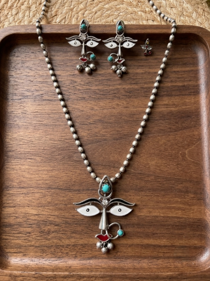 classy durga pendant