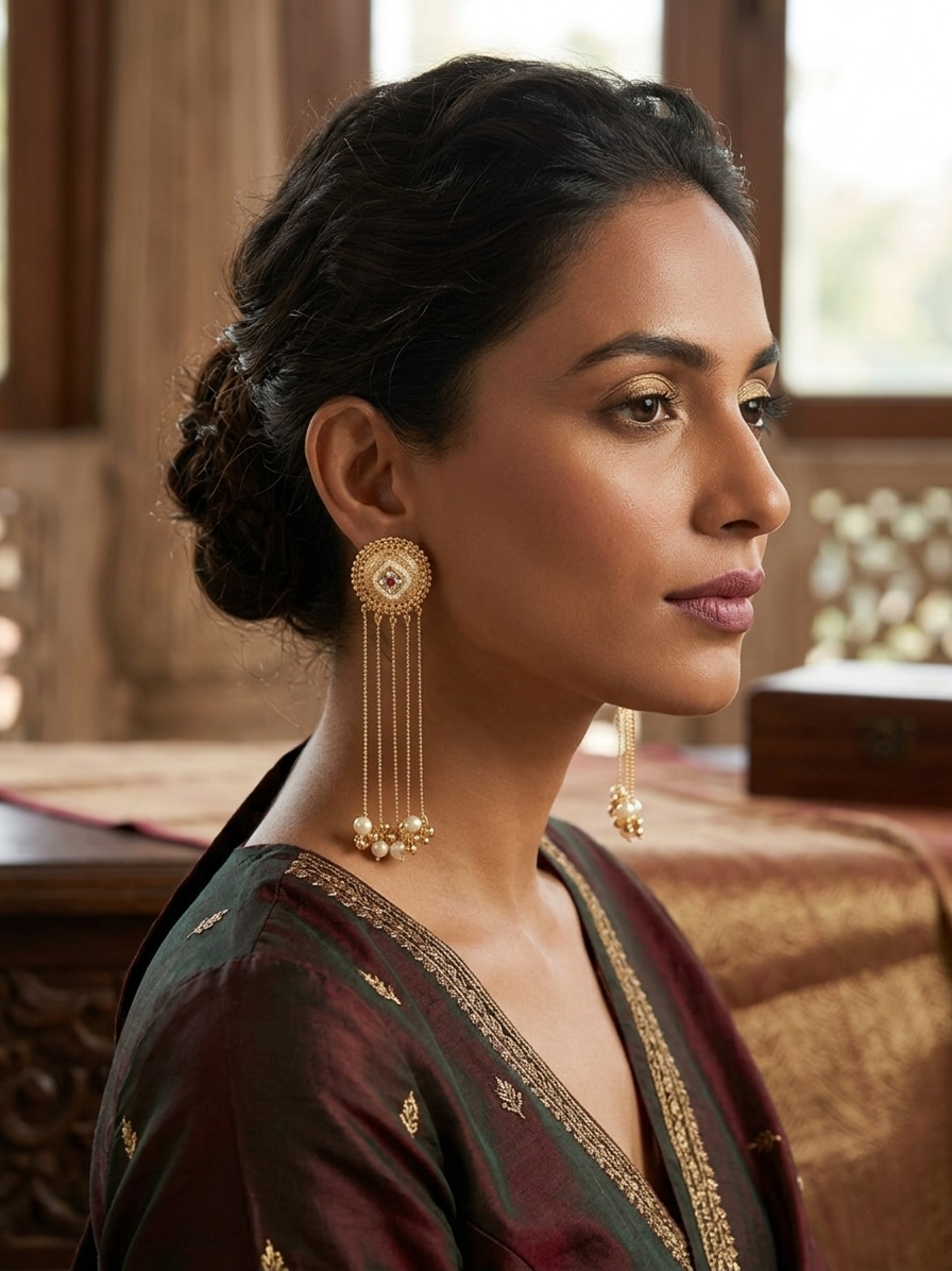 Vritika Kashmiri Earrings