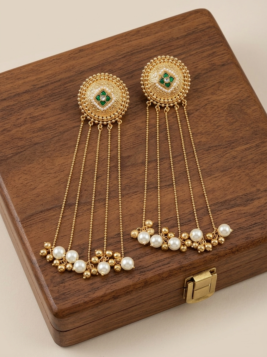 Vritika Kashmiri Earrings