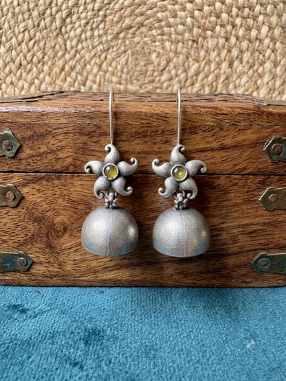 Antique Floral Jhumki