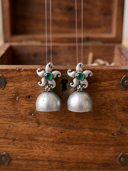 Antique Floral Jhumki