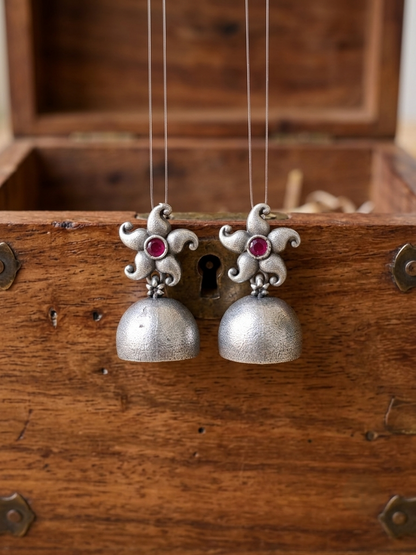 Antique Floral Jhumki