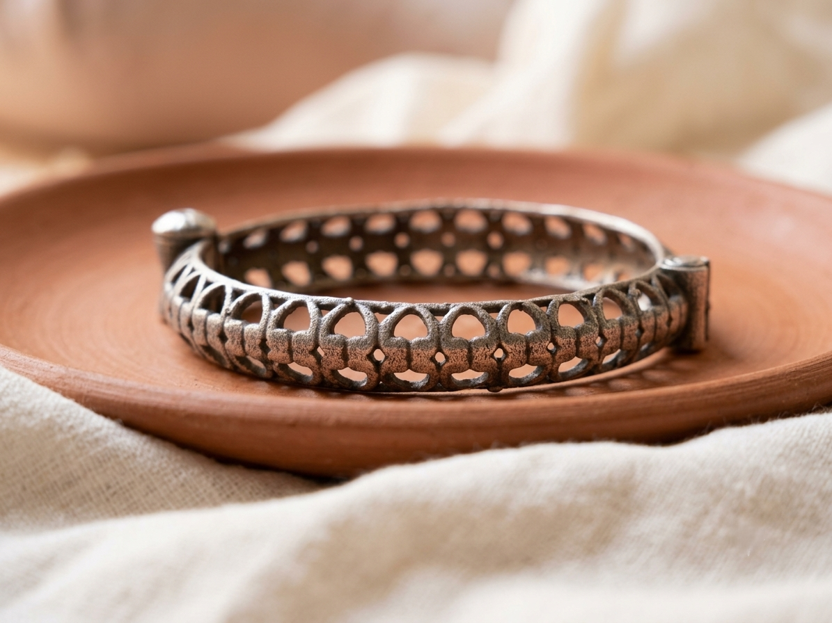 Vintage Carved Kada
