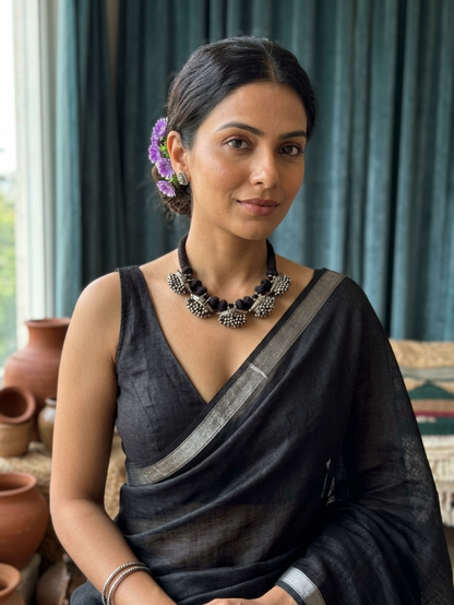Thread Ghungroo Necklace