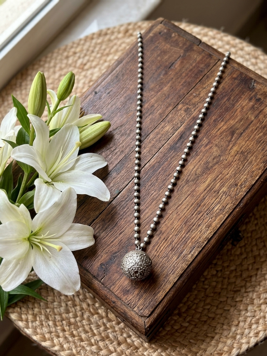 Tribal Ball Necklace