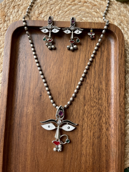 classy durga pendant