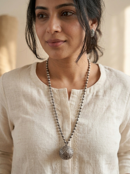 Tribal Ball Necklace