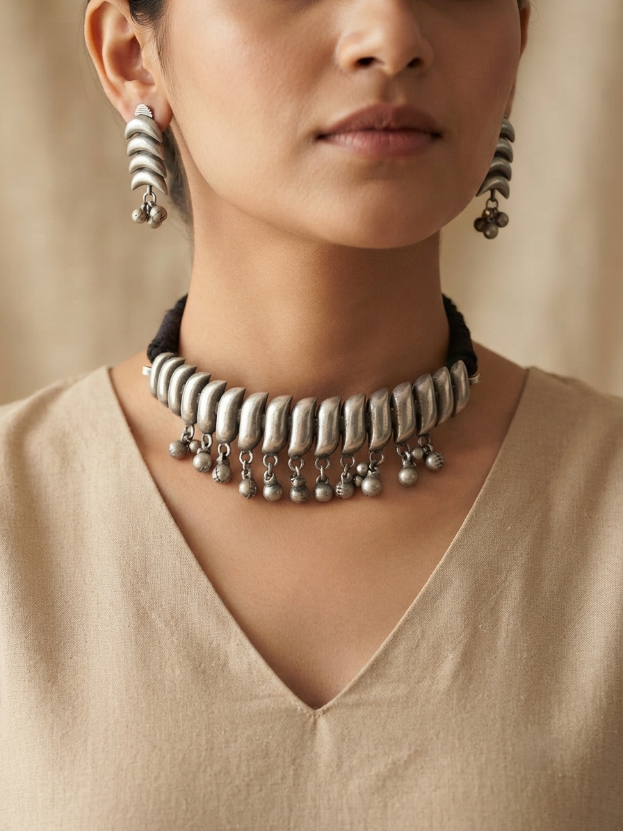 Rinha Solid Choker Set