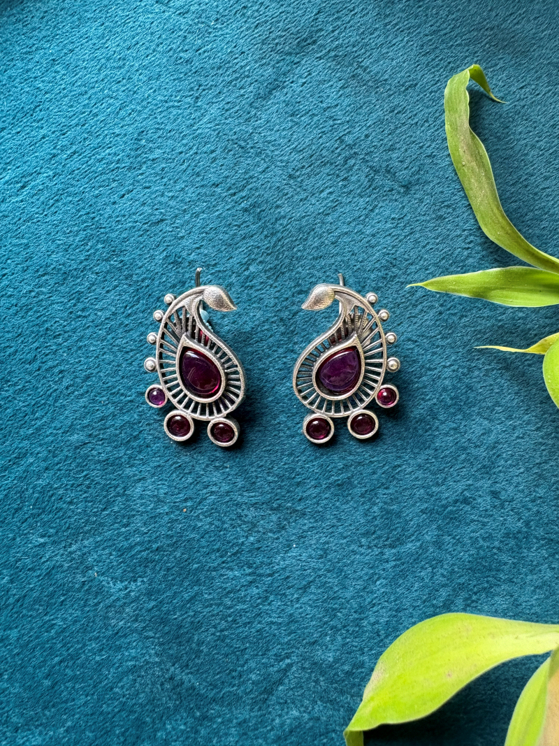 Antique Silver Studs