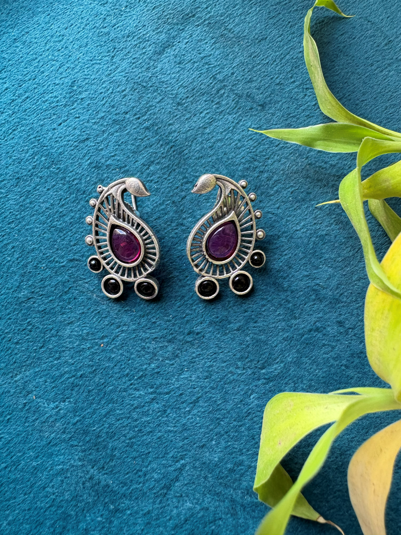 Antique Silver Studs